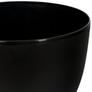 Macetero siena color negro 40 cm.