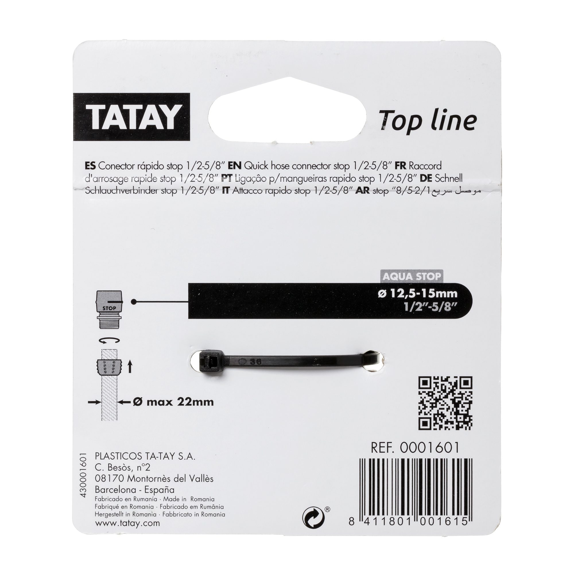 Empalme Rápido Stop 16-22. 1/2″ - Imagen 7
