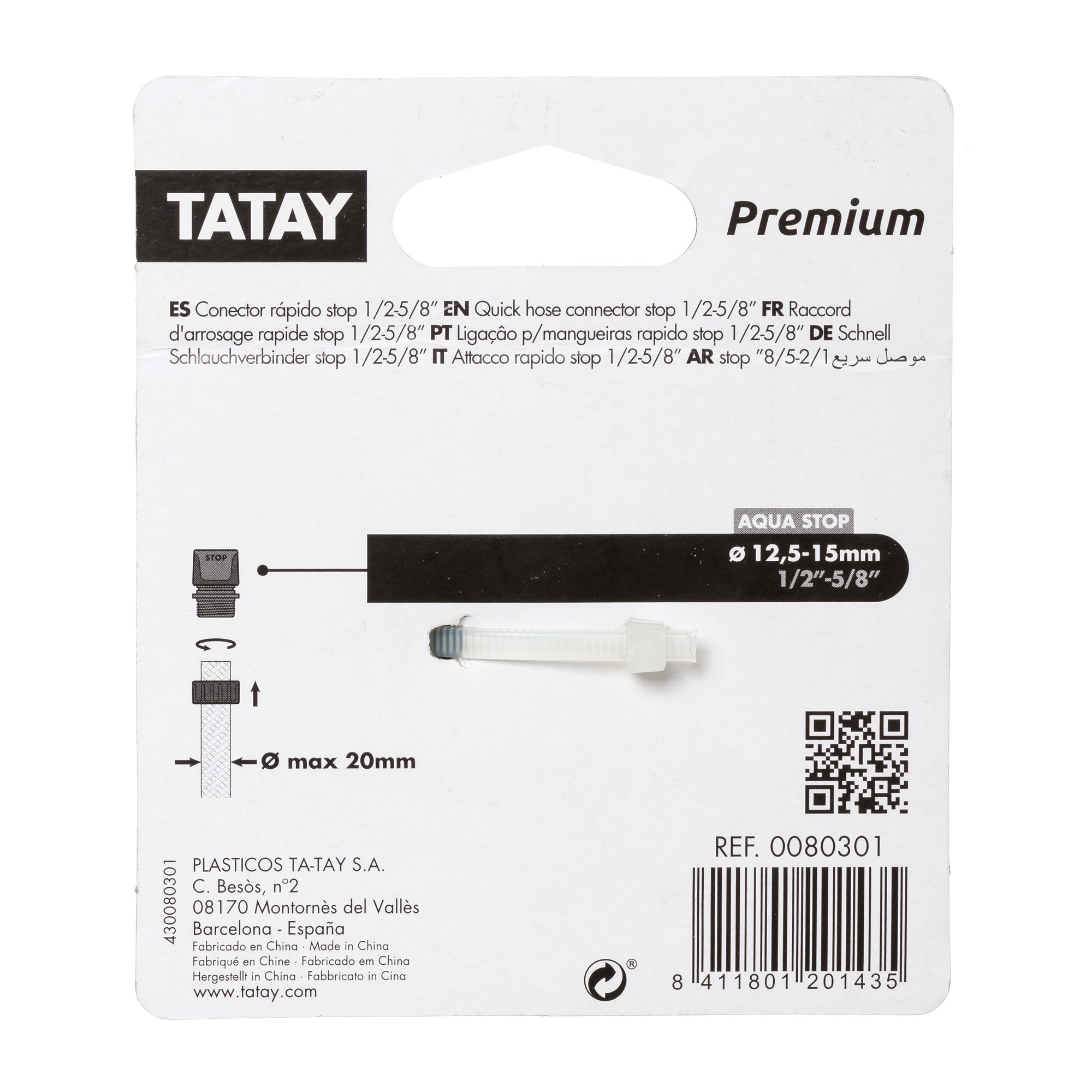 Empalme Rápida 1/2″. 5/8″ Premium - Imagen 4