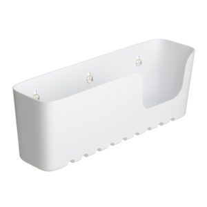 Cestillo cocina blanco 30X8,5X11 cm