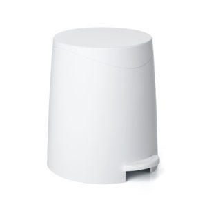 Papelero Baño Milan Blanco 3 Litros