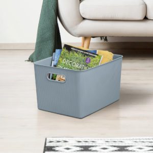 Cesta Baobab Ordenación XL 22 litros Celeste