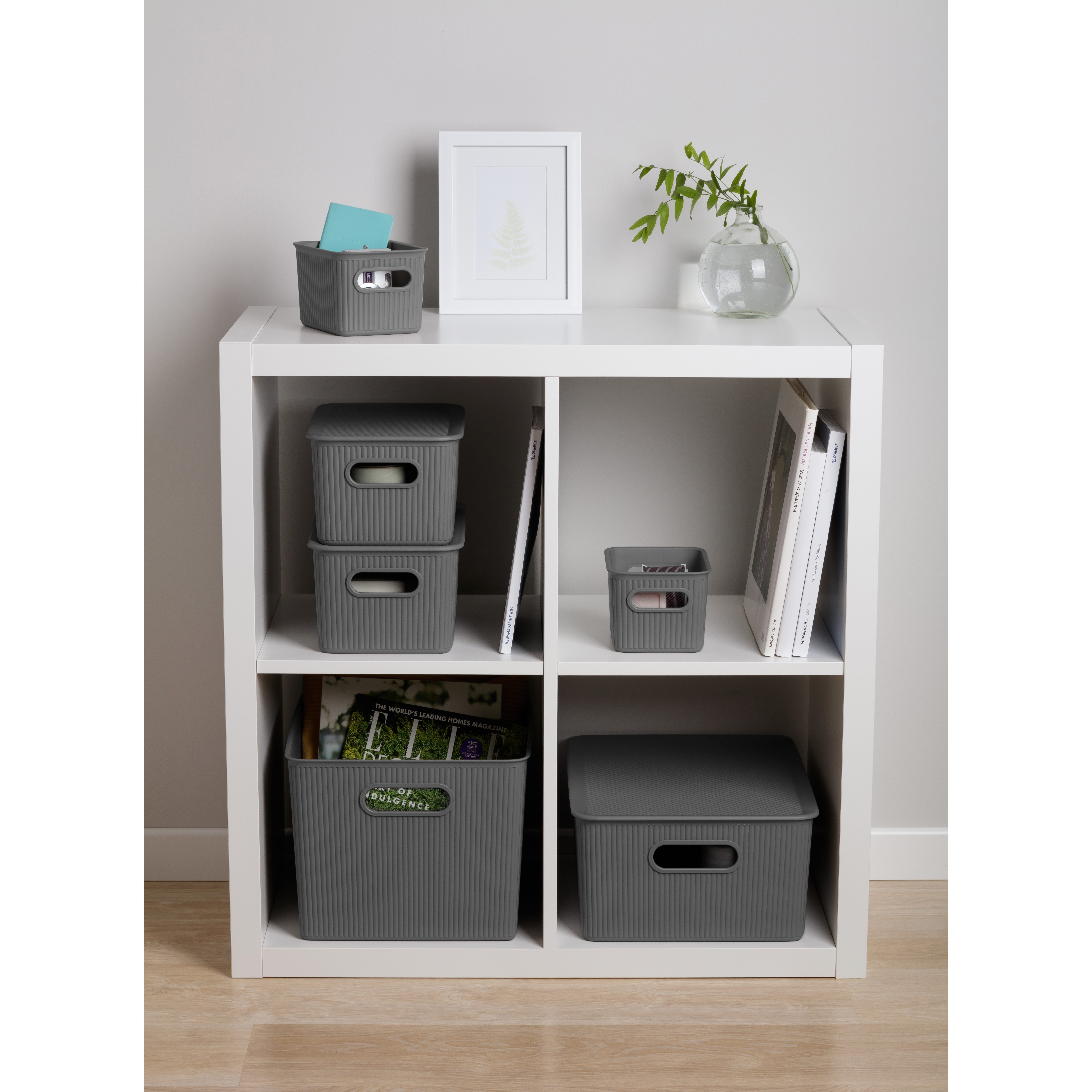 Cesta Ordenación Gris XL BAOBAB 22 litros - Imagen 4